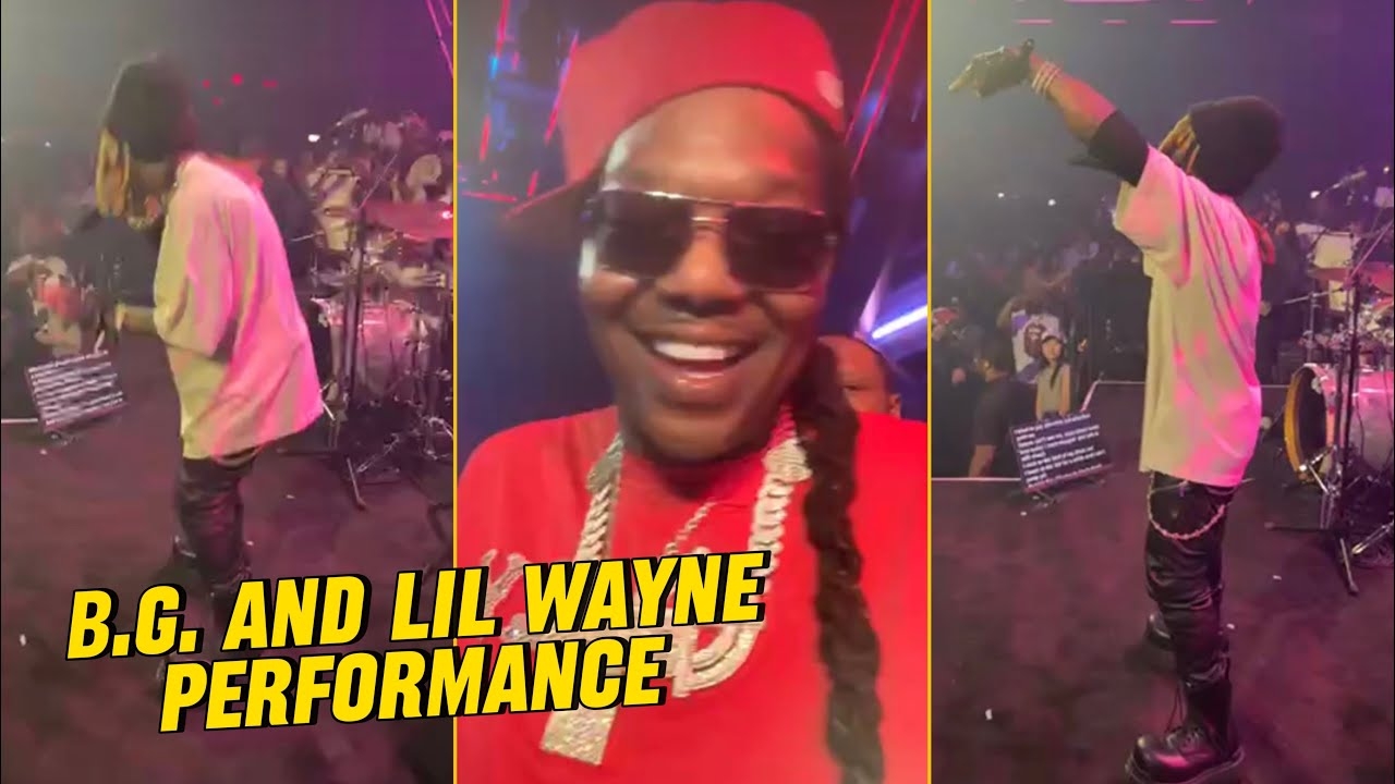 B.G. And Lil Wayne Performing Their Hit Songs And Announcing New Hot Boys Album In 2025