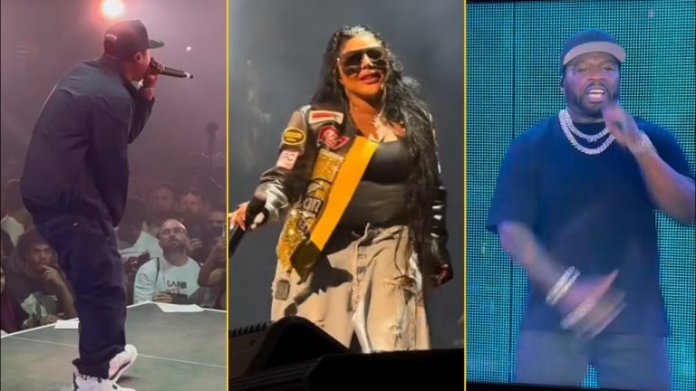 Jadakiss, Lil Kim And More Performing In NYC, 50 Cent Stole The Whole Show In Switzerland Last Night