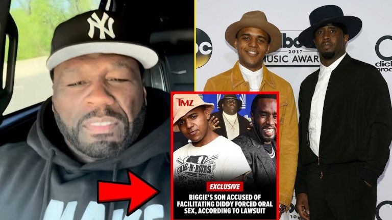 50 Cent Reacts Biggies Son CJ Wallace Dragged Into Diddy Scandal They G*y Don At It Again!