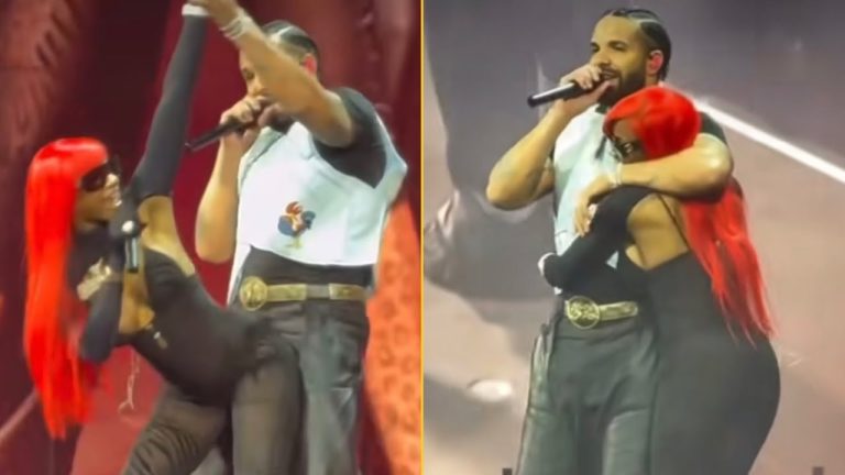 Sexyy Red Tw**ng For Drake On The Stage At Wireless Festival Last Night, Drakes Reaction Was Crazy