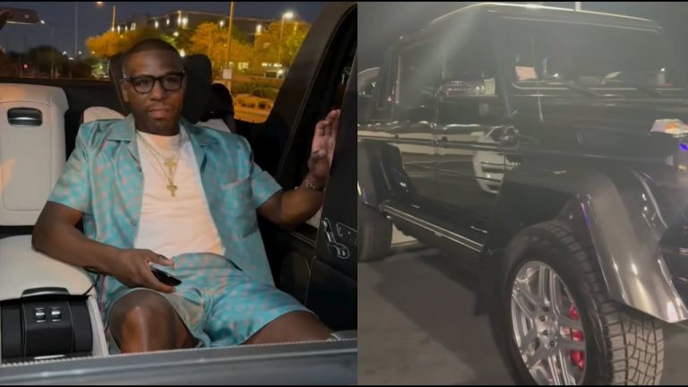 1 Of 99 Floyd Mayweather Gives Tour Of His Maybach Landaulet G-Wagon