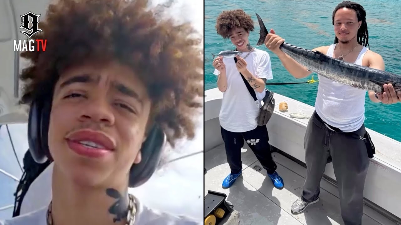 King Harris Gets Embarrassed By Brother Domani During Fishing Trip In Barbados!