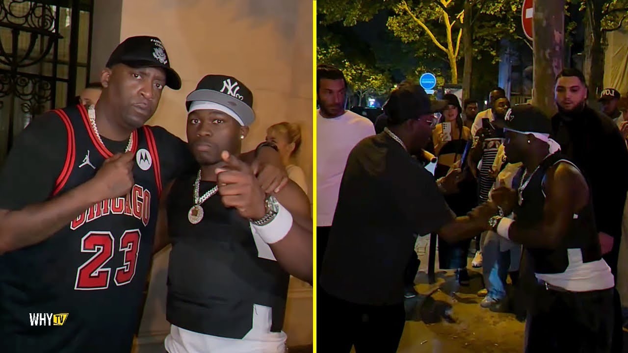 Tony Yayo And Uncle Murda Meeting African 50 Cent In The Streets Of Paris 'GGG G-Unit!'