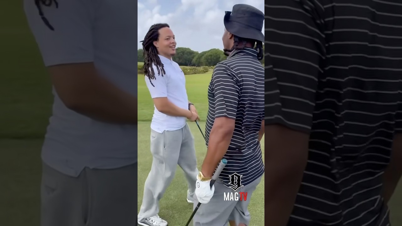 TI & Domani On The Golf Course