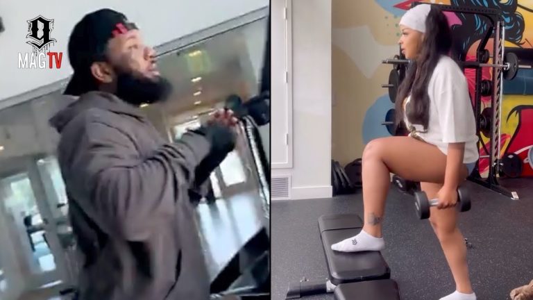Chrisean Rock Continues To Workout With The Game After Crashing Out On Kehlani! 
