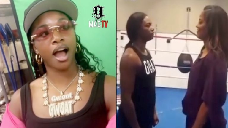 "Don't Start Copping Pleas" Claressa Shields Wants Shmoke Wit Laila Ali! 