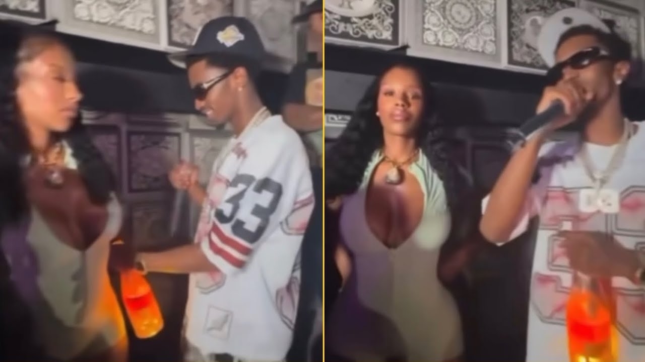 Diddys Son King Combs Tried To Get His Girl To Tw*rk For The Crowd, But She Wasnt Feeling It