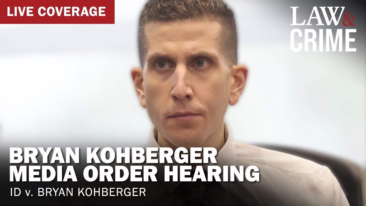 LIVE: Bryan Kohberger Media Order Hearing  ID v. Bryan Kohberger