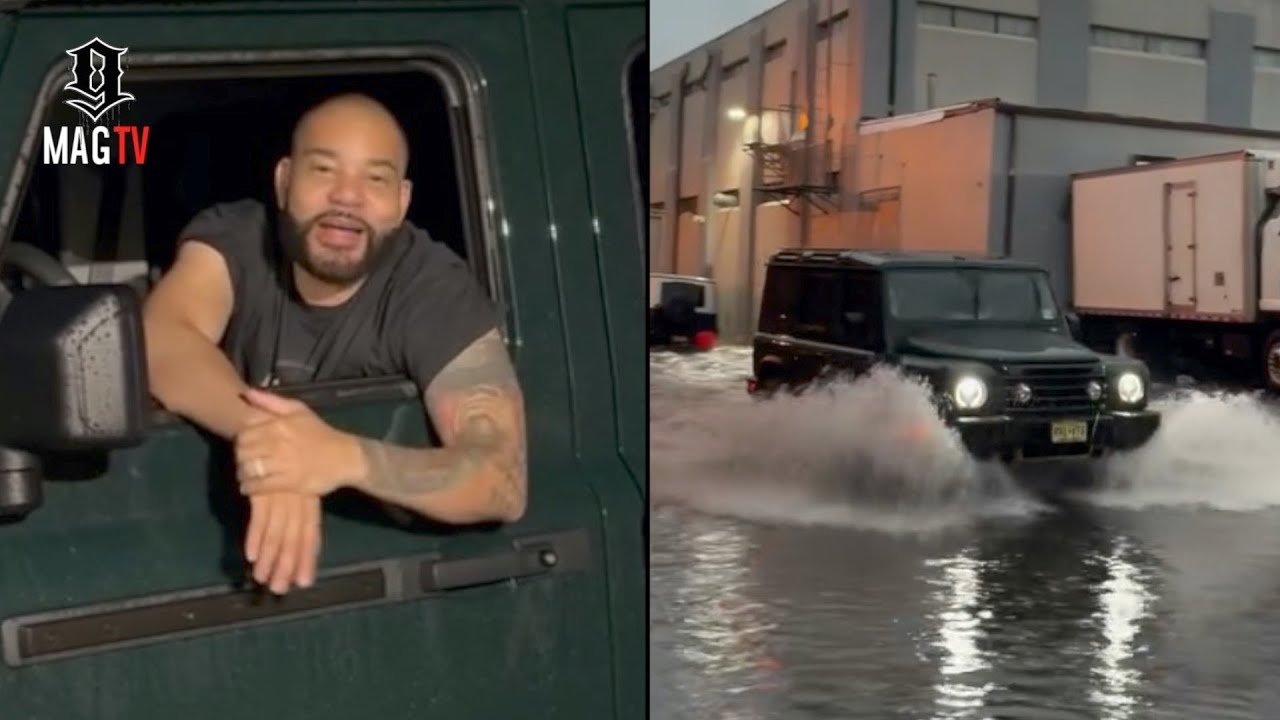 DJ Envy Risks It All Driving His $100K Ineos Grenadier SUV Through New York Floods Waters!