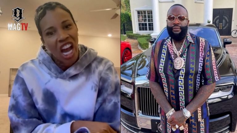 "Bish He Ain't Buy Me Schit" Tia Kemp Snaps After Troll Claims Rick Ross Bought Her A House! 