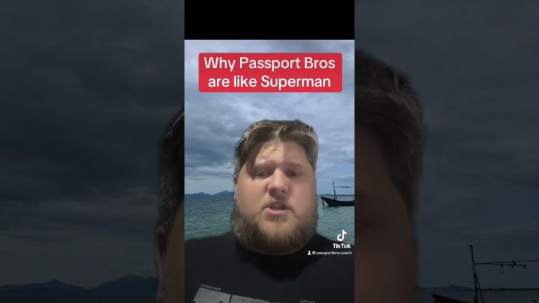 Superman is a Passport Bro