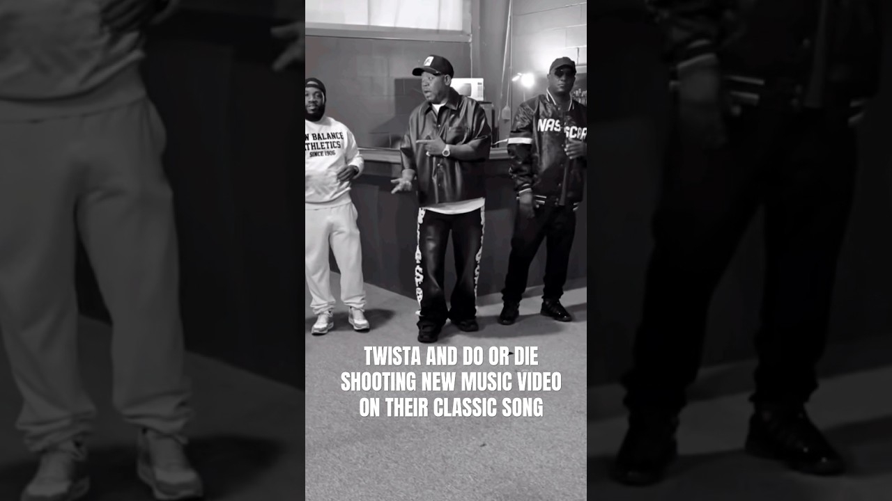 #Twista And #Doordie Shooting New Music Video On Their Classic Song