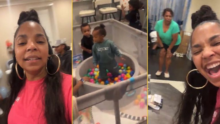Ashanti And Nelly Are Celebrating Their Babys First Birthday With Family And Friends HBD To KK