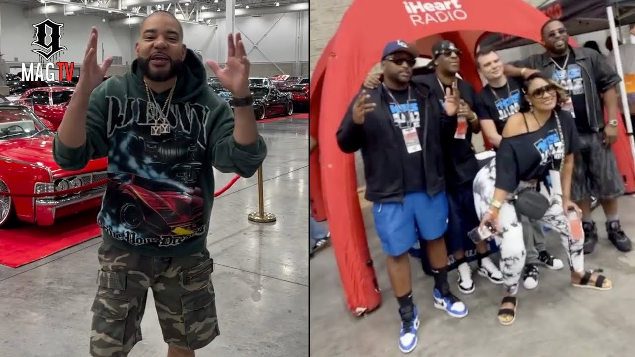 DJ Envy Host "Drive Your Dreams" Car Show With The BBS Boys!