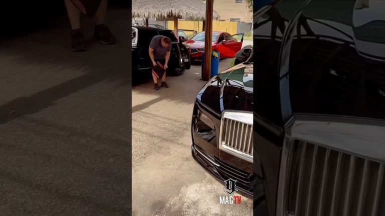 Slim Thug Getting His Fleet Cleaned Up 