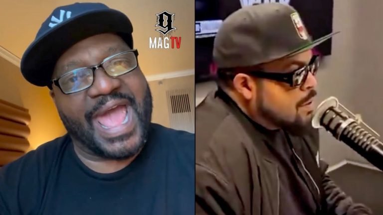 "I'm Not A Fan" Aries Spears Claps Ice Cube For Calling Him A "Sucka" During Interview! 