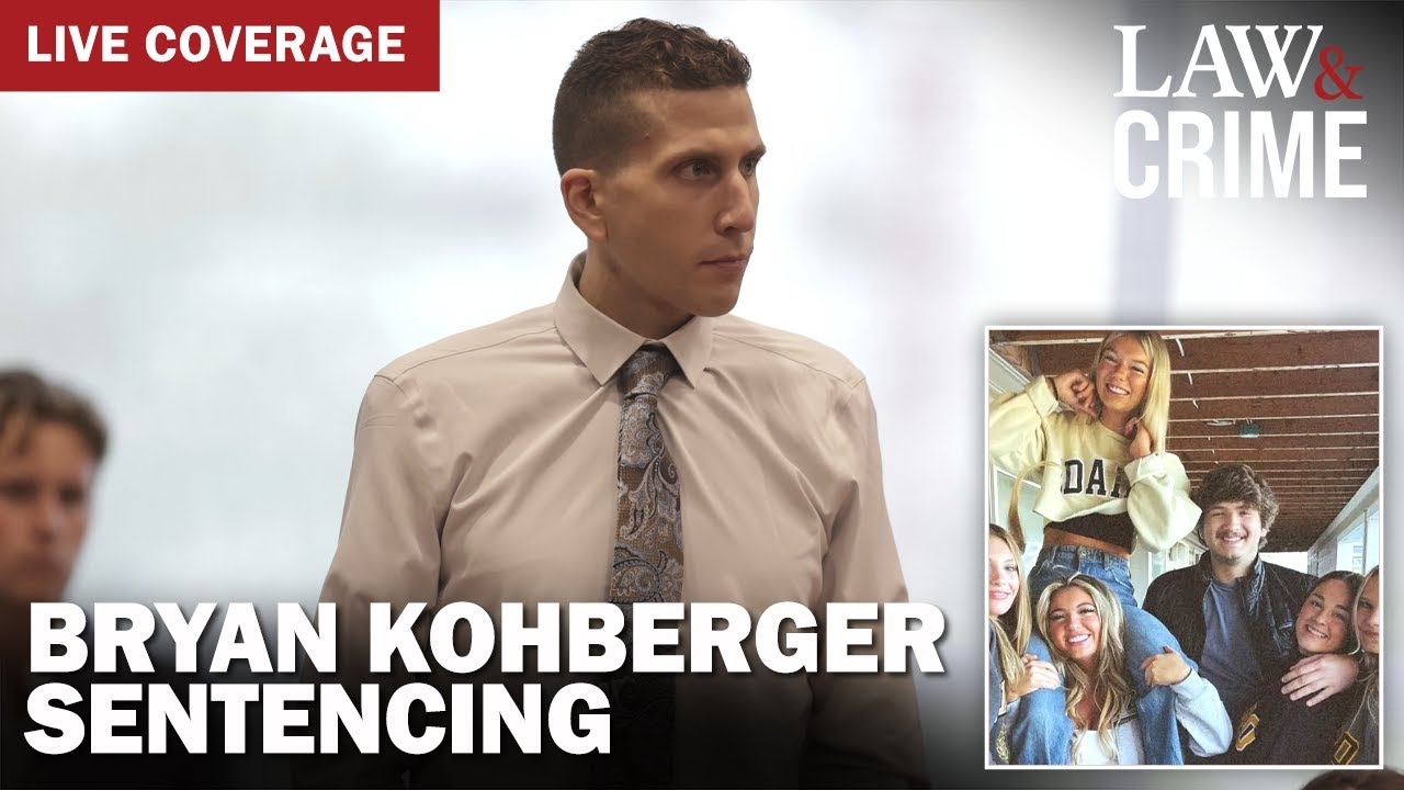LIVE: Bryan Kohberger Sentencing  ID v. Bryan Kohberger