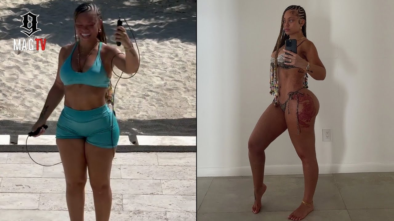 Latto Shows Off Her Workout Results During Caribbean Vacation!