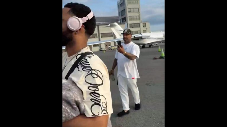 Joe Budden Charters A Private Jet For Vacation With Fiancee Shadee & Kids! 
