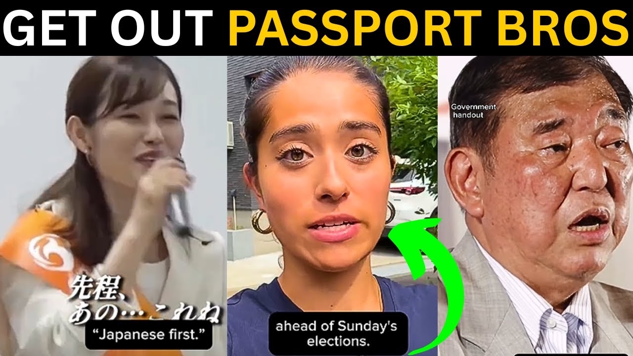 "Speak Japanese or Get Out!", Japanese Protest Against Passport Bros and Immigration