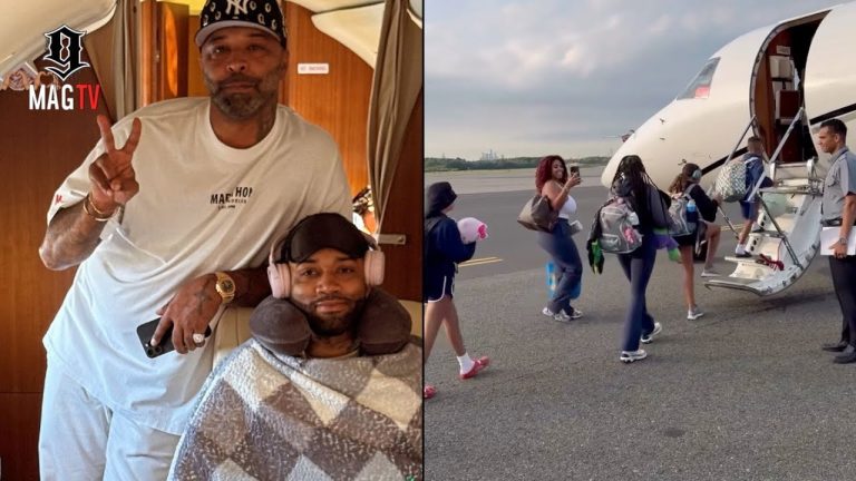 Joe Budden & Fiancee Shadee Take The Family On A Private Jet Vacation To Turks & Caicos! 