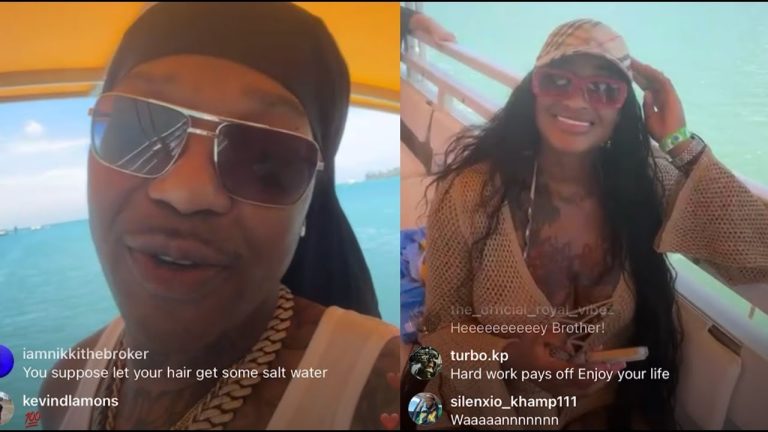 "Super Gizzle" BG Takes His Girlfriend Parasailing After His Baby Momma Tried To Break Them Up