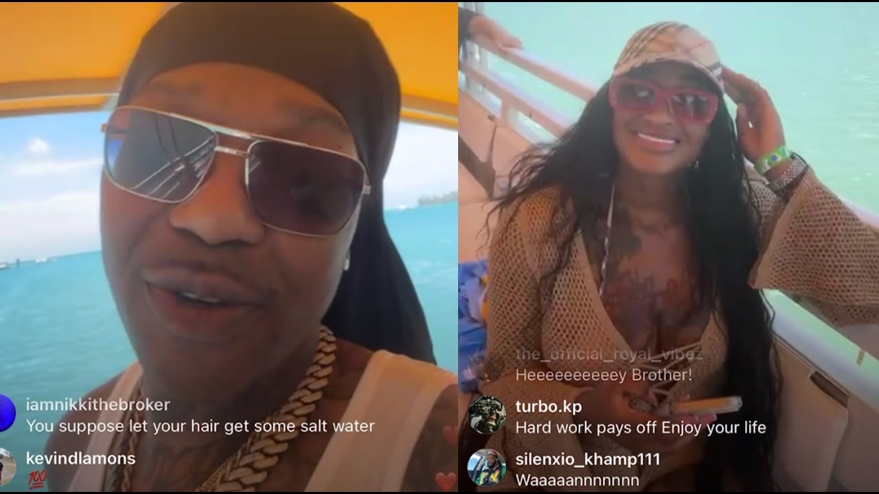 "Super Gizzle" BG Takes His Girlfriend Parasailing After His Baby Momma Tried To Break Them Up
