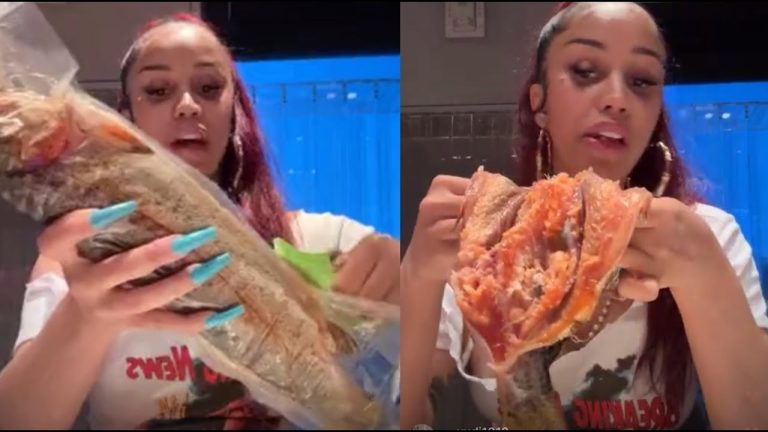 Smells Like City Island Cardi B Geeked Up After Eating Raw Fish She Bought Off The Internet
