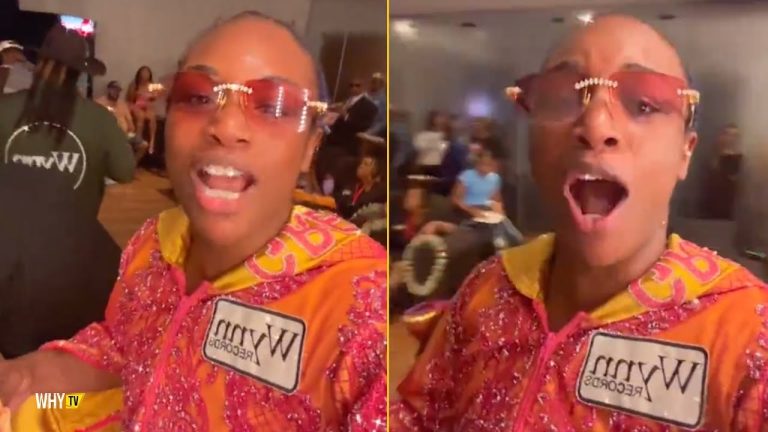 Claressa Shields And Papoose Are Celebrating Her Big Victory With Lani Daniels After The Fight