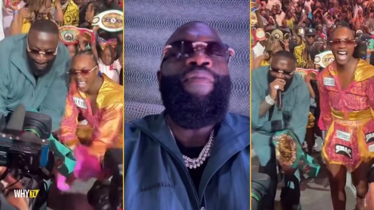 Rick Ross Opens For Claressa Shields vs Lani Daniels Fight In Detroit With BMF Track