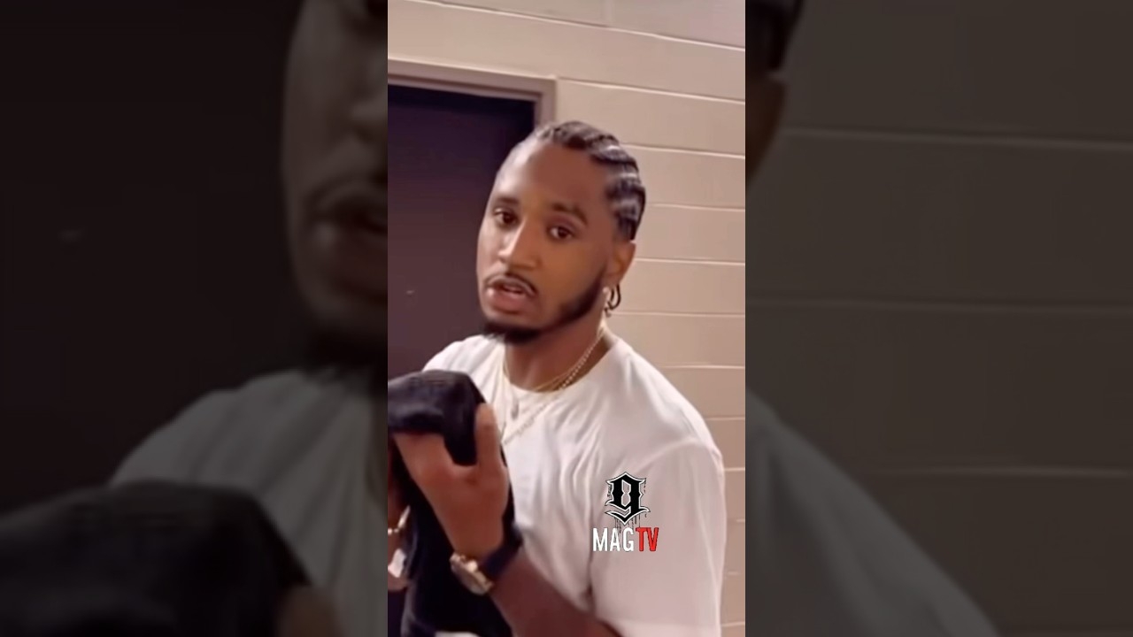 Trey Songz At The Keyshia Cole Concert