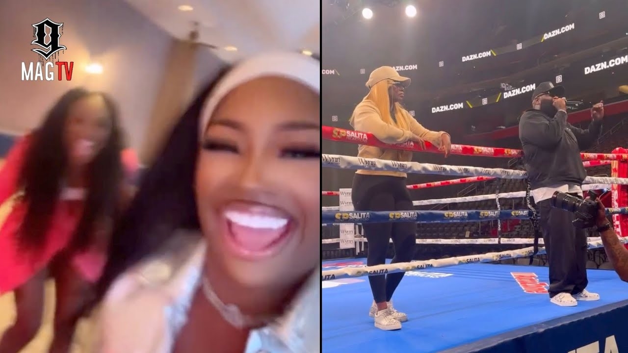 Papoose Daughter Dejanae Gets Flewed Out To Attend Claressa Shields Fight Vs. Lani Daniels!