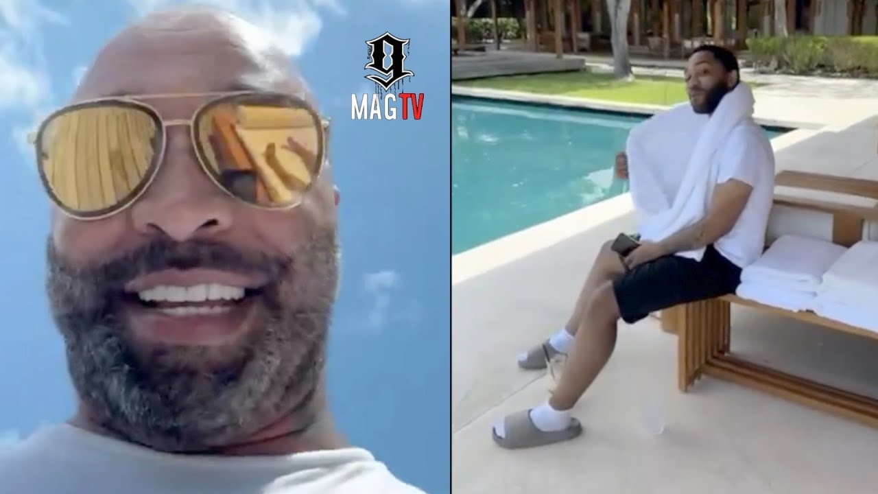 Joe Budden Teases Son Trey Who's Bored During Their Turks & Caicos Family Vacation!