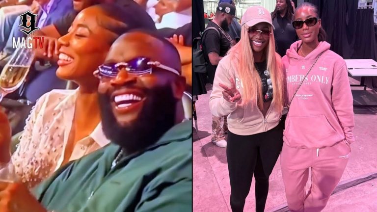 Rick Ross Takes New "GF" Jazzma Kendrick To Claressa Shields Fight & Club Afterparty!  