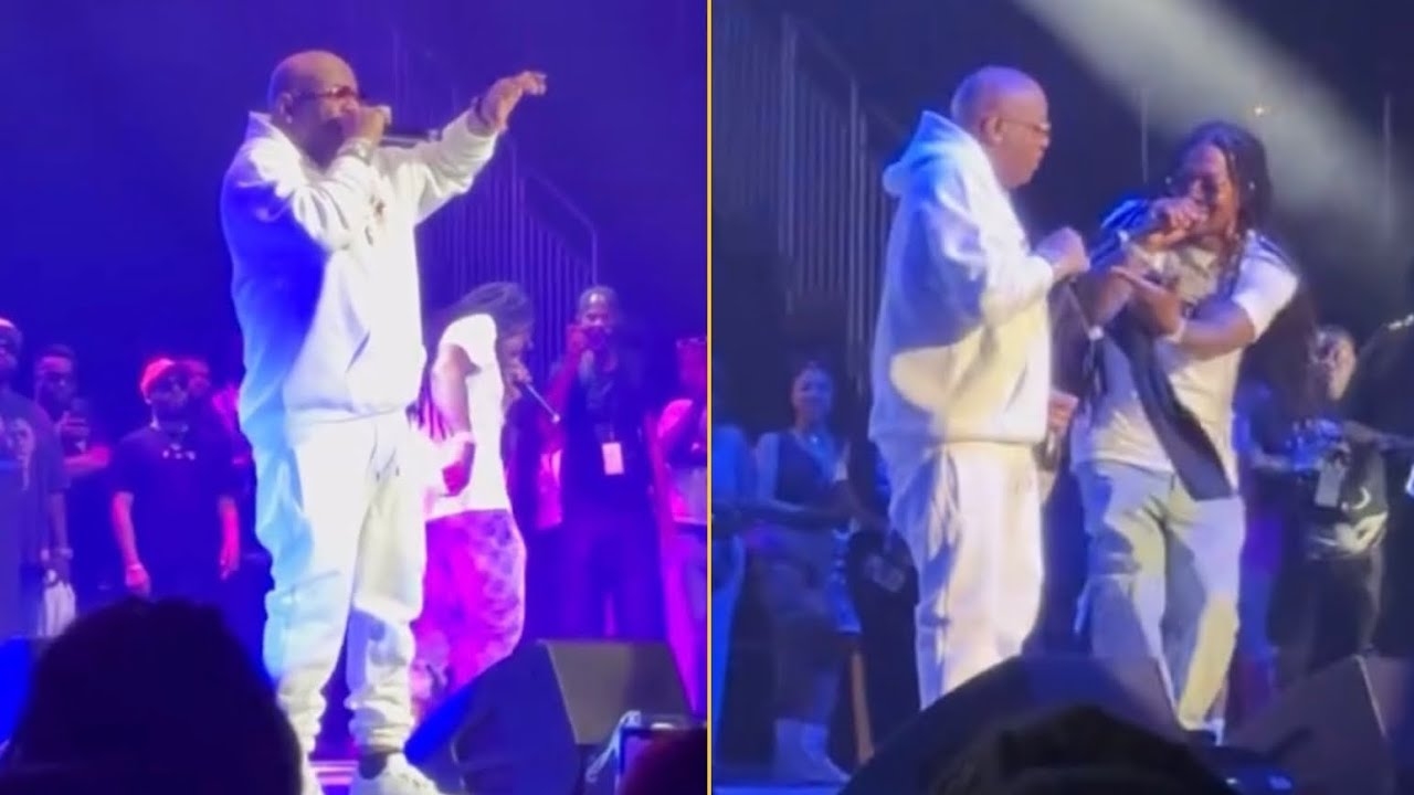 Birdman And B.G. Dissing Turk At Cash Money 30 Years Anniversary Show In Chicago