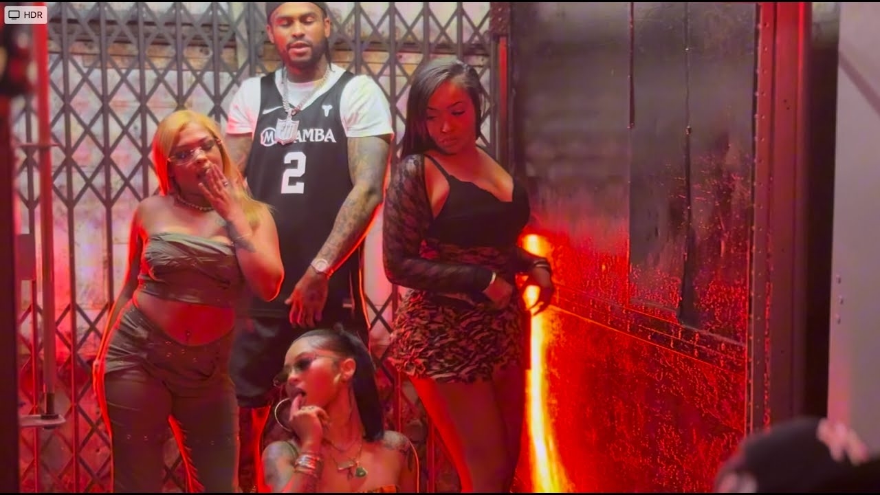Dave East Pulls Up To Dyce Payso Hood With 3 Dime Pieces & Shows Love At Video Shoot