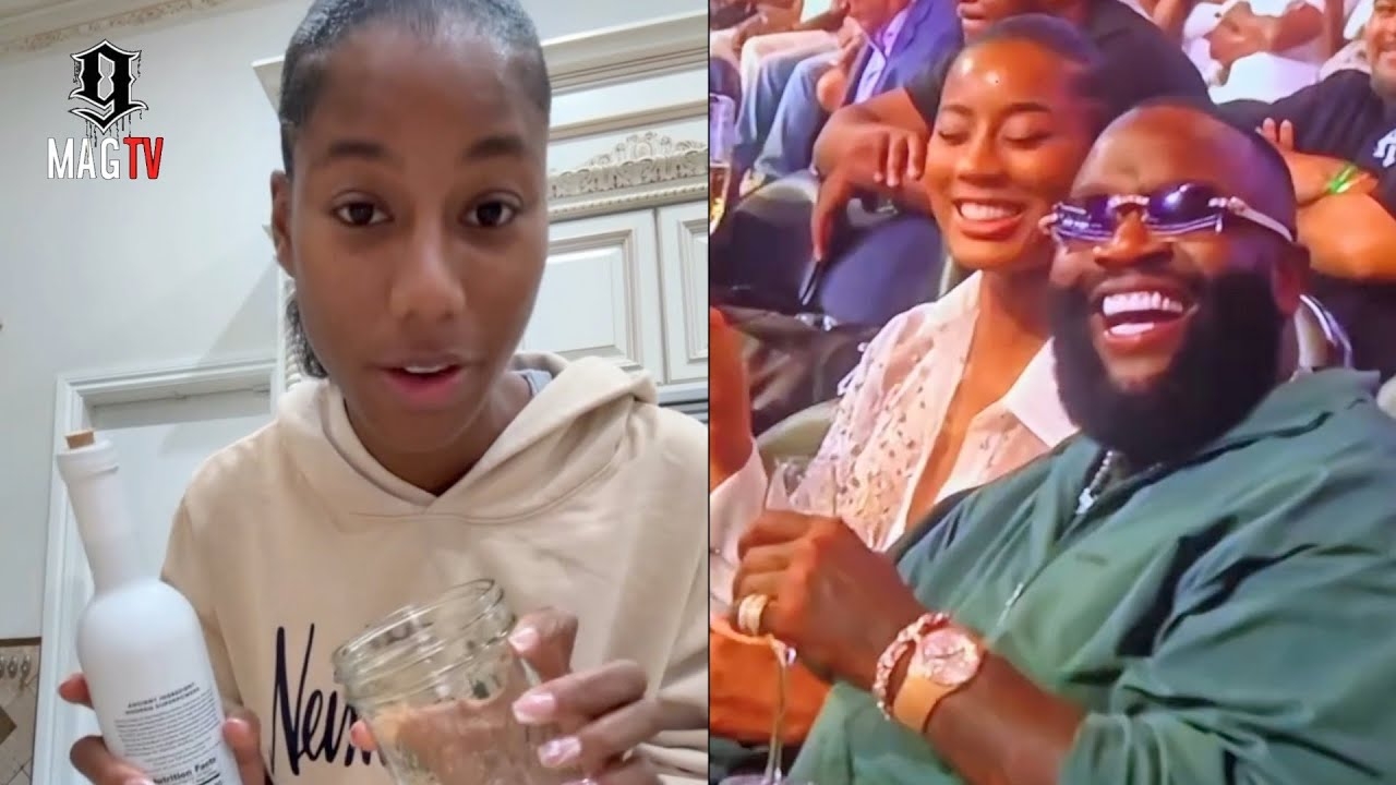 Rick Ross Gets New "GF" Jazzma Kendrick To Cook For Him At His Mansion!