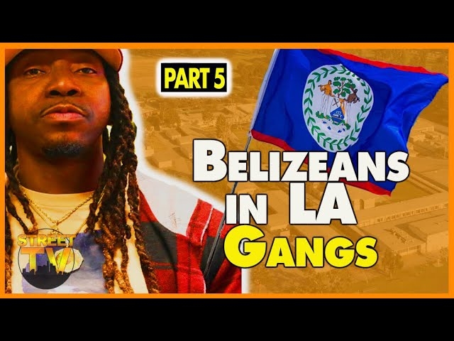 Belizeans in Los Angeles Blood and Crip gangs