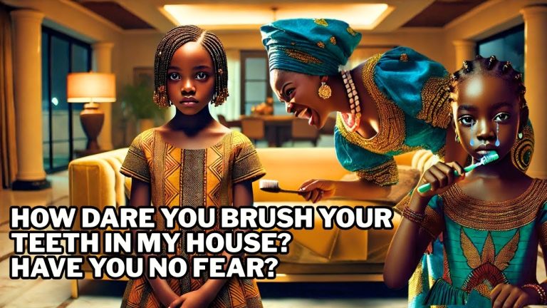 She Was Punished For Brushing Her Teeth and Forced To Walk Around With a Smelling Mouth!