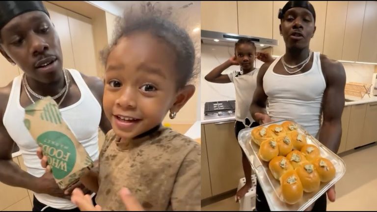 "Baby No Knife" DaBaby Proves His Daughters Cook Spaghetti Better Than Kya