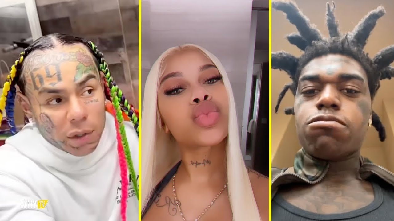 6ix9ine Reacts To Mellow Rackz Dissing Kodak Black 'You Was Suc**ng Off For 100$'