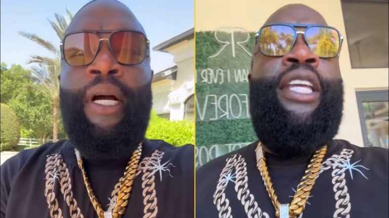 Rick Ross Responds To A Fan Asking If Him & 50 Cent Have Real BEEF Curtis Is Like My Youngest Son'
