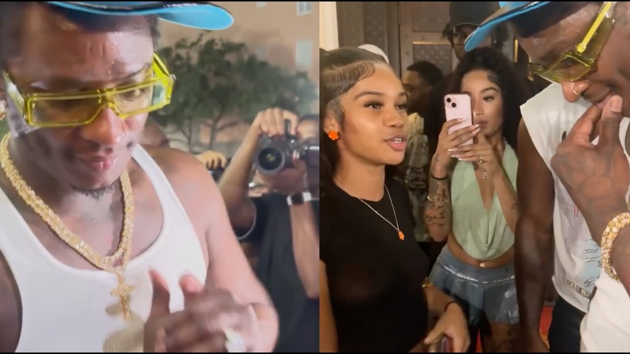 "I Love U" Young Thug Signs Female Rapper On The Spot After Spitting Crazy Freestyle In LA