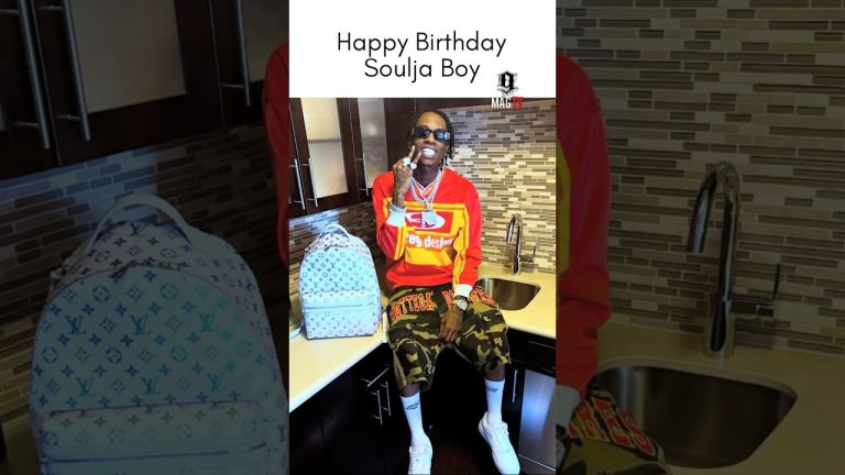 Happy Belated 35th Birthday Soulja Boy 