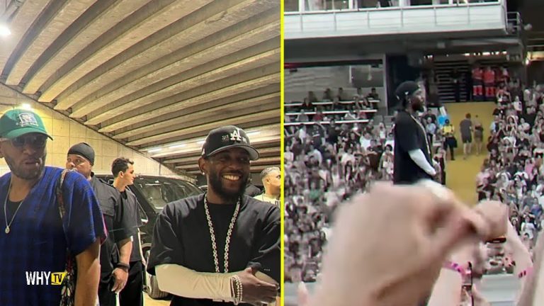 Kendrick Lamar Linked Up With Yasiin Bey At His Grand National Tour In Barcelona 'Two Goats Reunion'