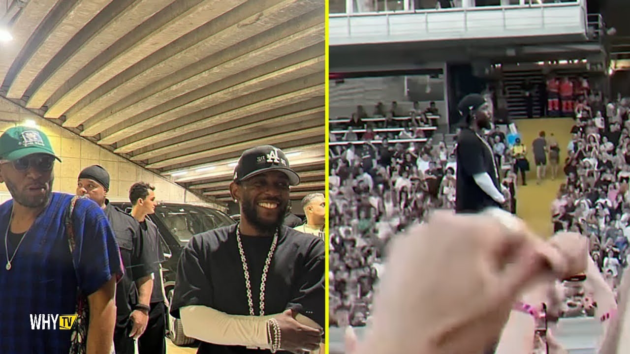 Kendrick Lamar Linked Up With Yasiin Bey At His Grand National Tour In Barcelona 'Two Goats Reunion'