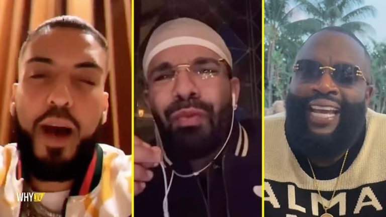 French Montana Reacts To Drake And Rick Ross Beef And Says 'Don't Ask Me About Their Feud Ever'