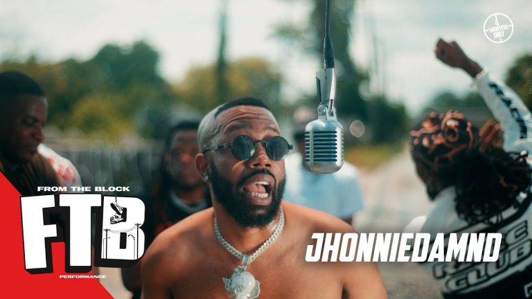 JhonnieDamnD - Murda Bend | From The Block Performance 