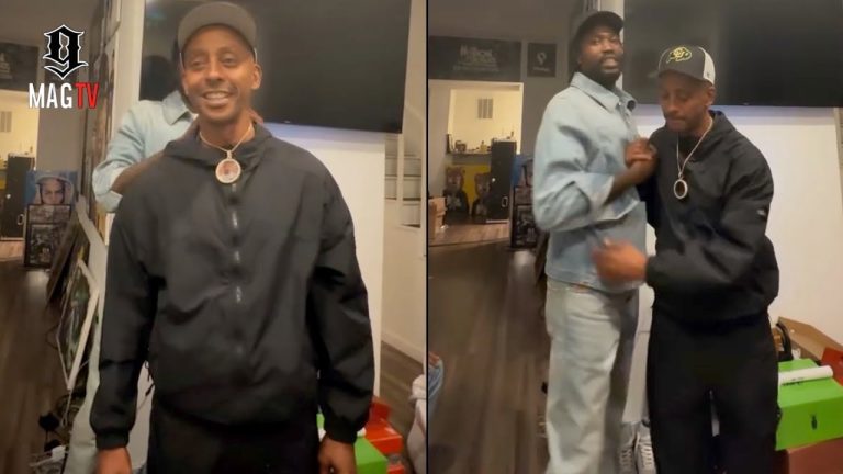 "Got Me Feelin Like A Rapper" Gillie Speechless After Meek Mill Gifts Chain For His 49th B-Day! 