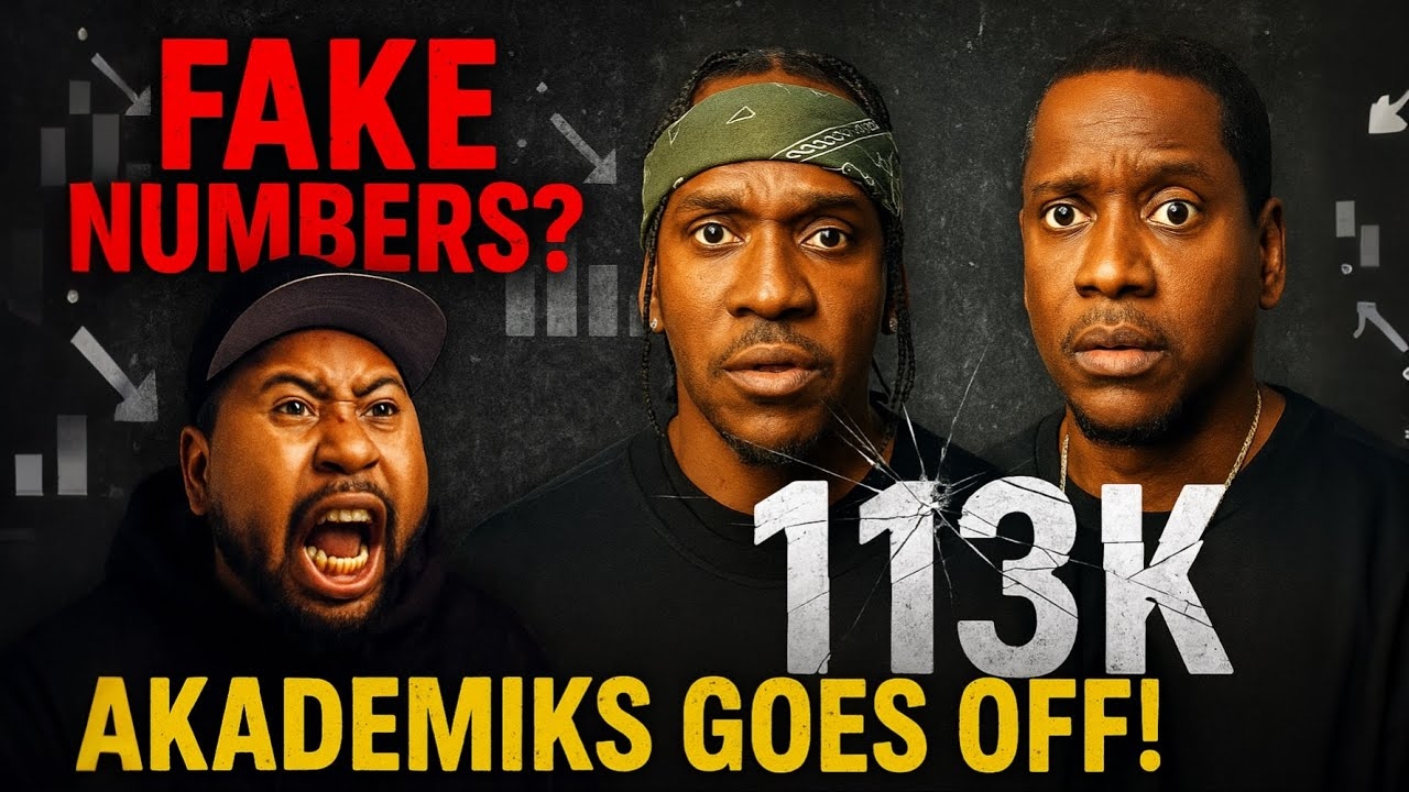 SHOCKINGDJ Akademiks EXPOSED The Truth Behind Pusha T Clipse Fake Album Sales